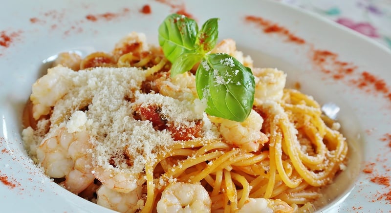 Italian pasta dish